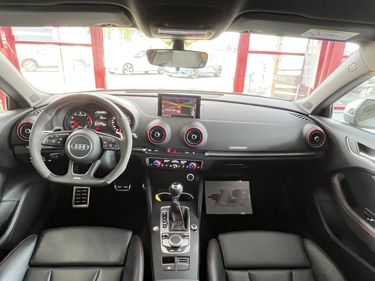 AUDI RS3 SPORTBACK 2,5 TFSI 400 S-TRONIC 7 QUATTRO GPS ACC DRIVE SELECT SIEGES RS ECHAPPEMENT RS KEYLESS  ETAT NEUF