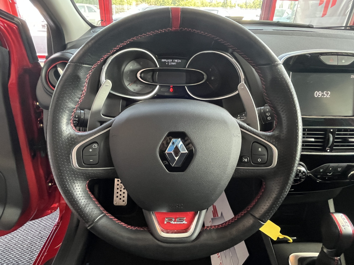 CLIO RS TROPHY 1,6 220 EDC GPS CAMERA KEYESS RS DRIVE FEUX FULL LED BASS REFLEX