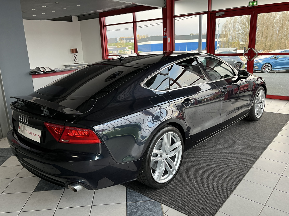 AUDI A7 SPORTBACK TDI 3,0 V6 TDI 245 TYPE AMBITION LUXE QUATTRO S-TRONIC 7 GPS FULL LED JANTES 20 HIFI BOSE FULL CUIR EXCELLENT ETAT