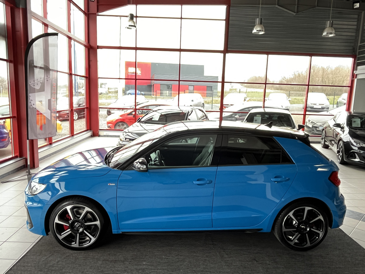 AUDI A1 SPORTBACK  40 TFSI 2,0  200  FULL S-LINE S-TRONIC 6  GPS FULL LED  LIMITEUR  DRIVE SELECT DIGITAL COCKPIT PARKPILOT JANTES ALU 18   ETAT NEUF