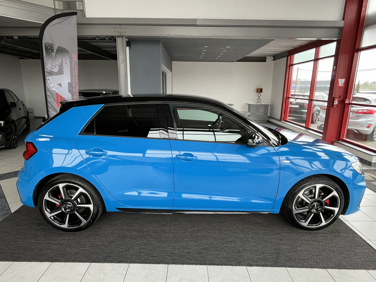 AUDI A1 SPORTBACK  40 TFSI 2,0  200  FULL S-LINE S-TRONIC 6  GPS FULL LED  LIMITEUR  DRIVE SELECT DIGITAL COCKPIT PARKPILOT JANTES ALU 18   ETAT NEUF