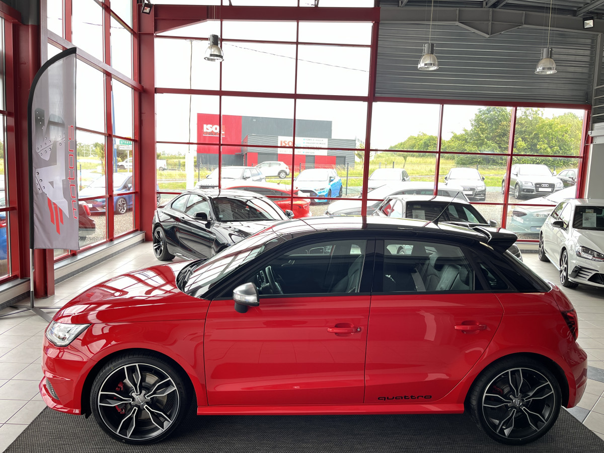 AUDI S1 SPORTBACK 2,0 TFSI  231 QUATTRO GPS KEYLESS  BI-XENON REGULATEUR HIFI BOSE DRIVE SELECT BI-XENON EXCELLENT ETAT