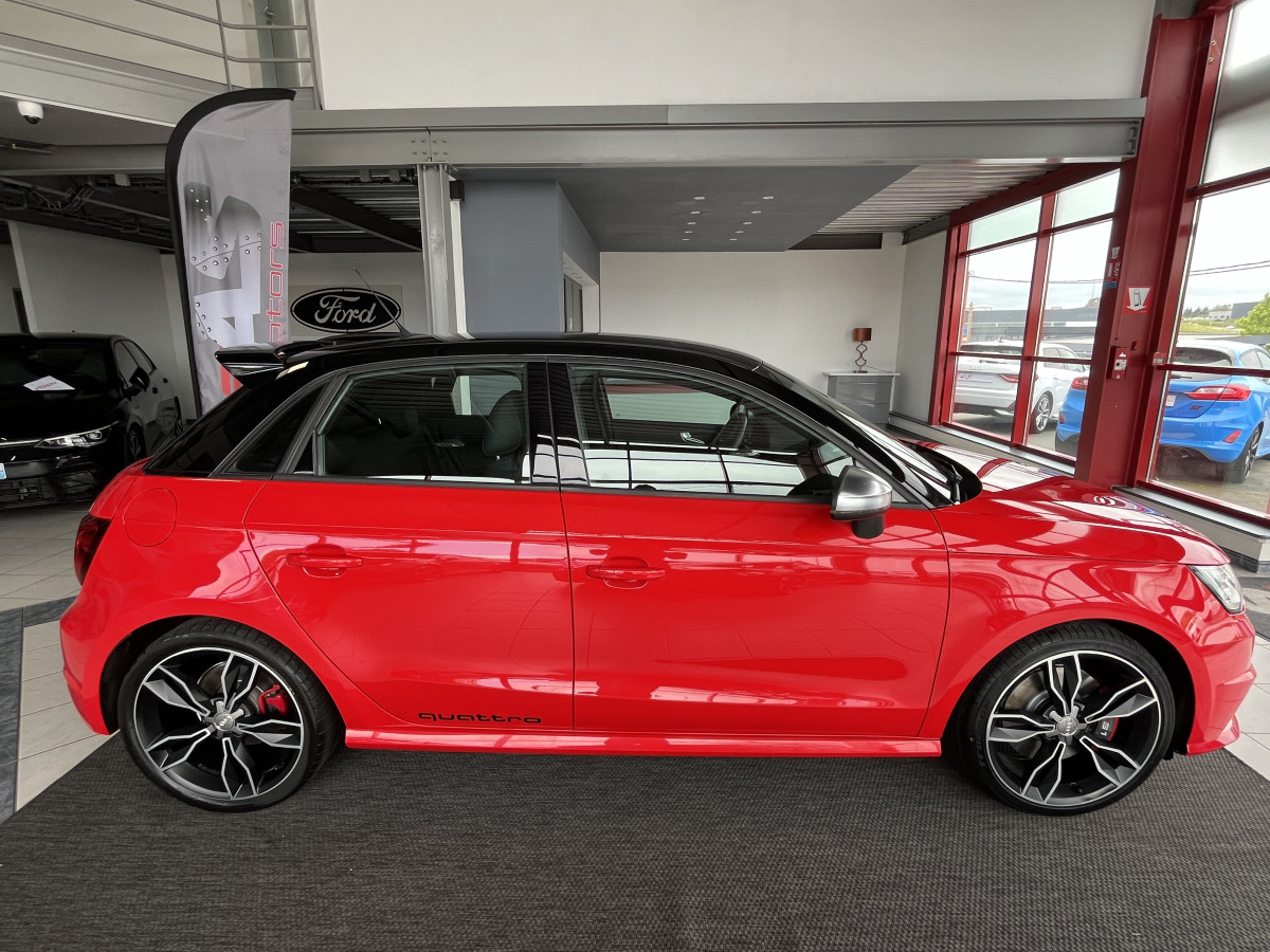 AUDI S1 SPORTBACK 2,0 TFSI  231 QUATTRO GPS KEYLESS  BI-XENON REGULATEUR HIFI BOSE DRIVE SELECT BI-XENON EXCELLENT ETAT