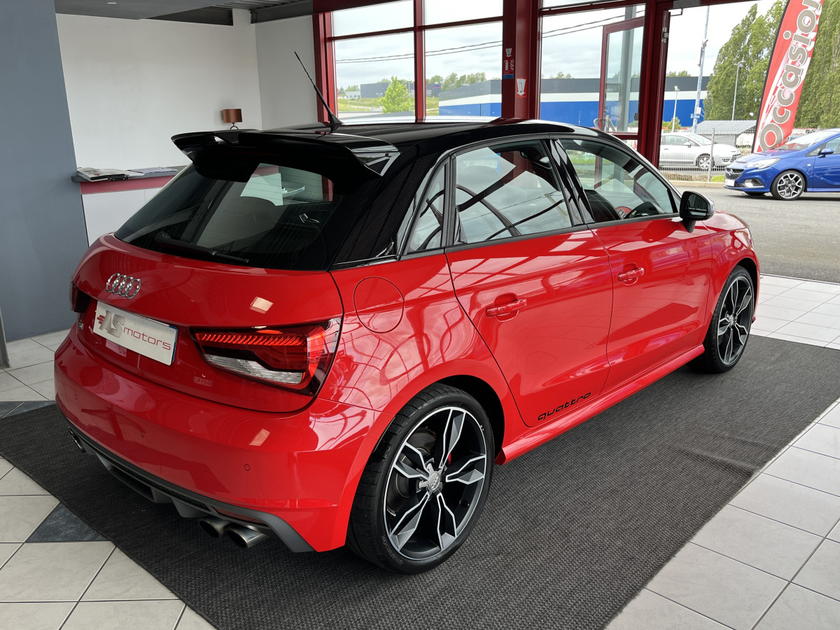 AUDI S1 SPORTBACK 2,0 TFSI  231 QUATTRO GPS KEYLESS  BI-XENON REGULATEUR HIFI BOSE DRIVE SELECT BI-XENON EXCELLENT ETAT