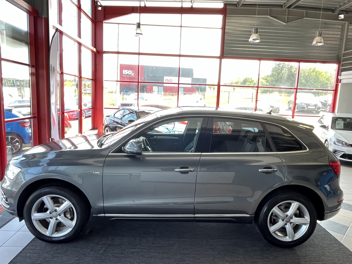 AUDI Q5 3,0 V6 TDI 258 S-LINE QUATTRO S-TRONIC7 GPS  CAMERA  ATTELAGE KEYLESS BI-XENON REGULATEUR EXCELLENT ETAT