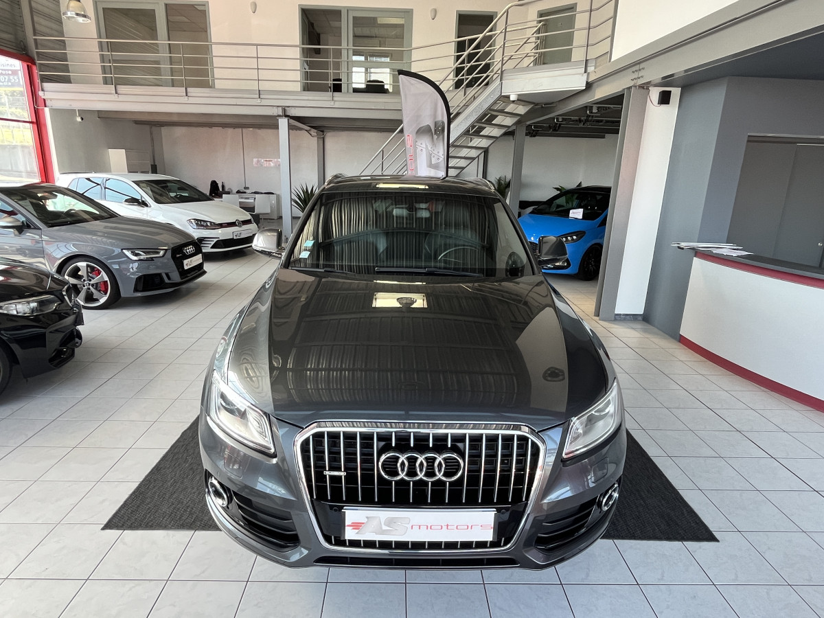 AUDI Q5 3,0 V6 TDI 258 S-LINE QUATTRO S-TRONIC7 GPS  CAMERA  ATTELAGE KEYLESS BI-XENON REGULATEUR EXCELLENT ETAT