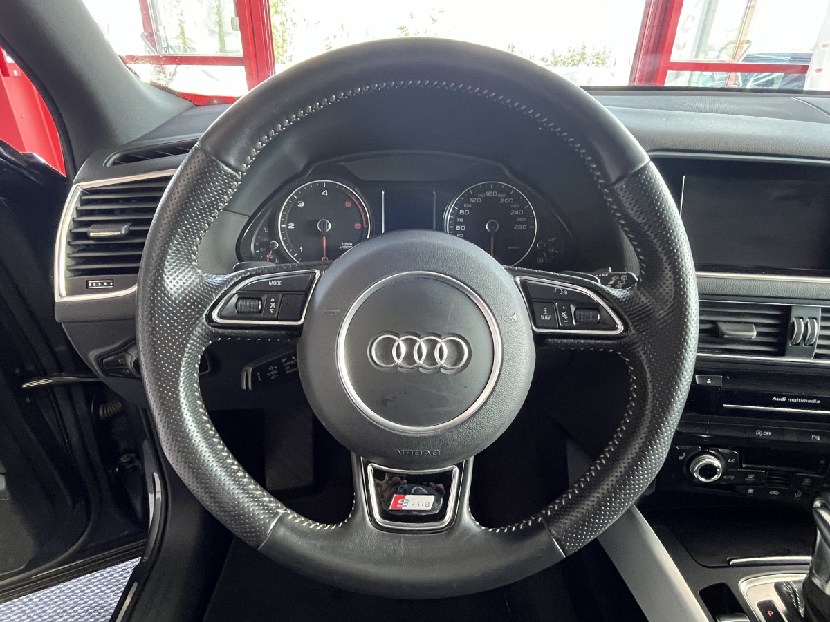 AUDI Q5 3,0 V6 TDI 258 S-LINE QUATTRO S-TRONIC7 GPS  CAMERA  ATTELAGE KEYLESS BI-XENON REGULATEUR EXCELLENT ETAT