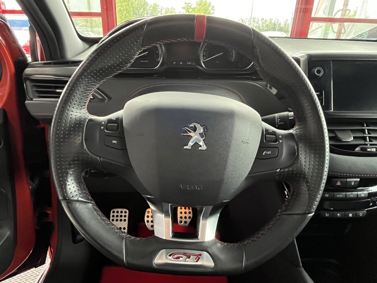 PEUGEOT 208 GTI BPS 1,6 THP 208 GPS CAMERA RECARO  REGULATEUR LIMITEUR   BLUETOOTH  EDITION LIMITED ORANGE POWER  EXCELLENT ETAT