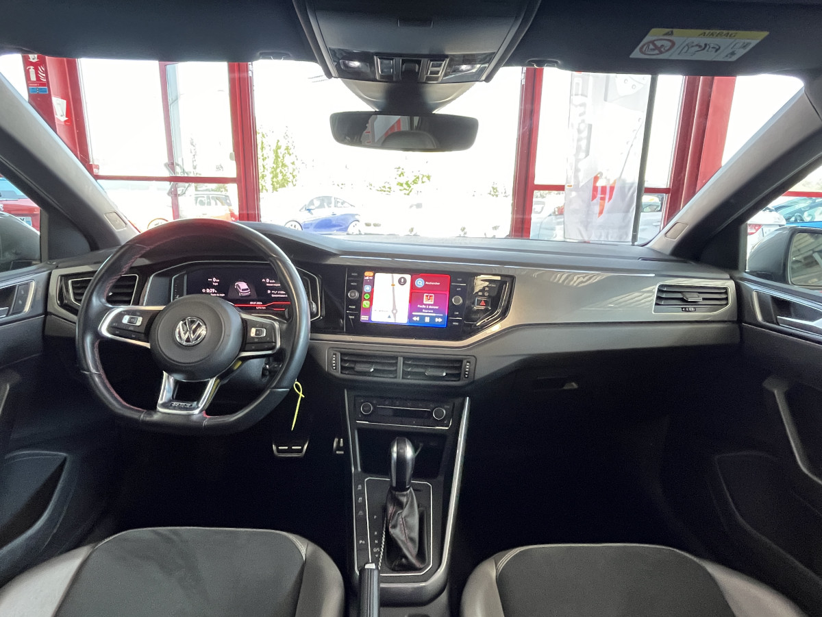 VOLKSWAGEN  POLO 2,0 TSI 200 DSG6 TOIT PANORAMIQUE FEUX LED SIEGES ALCANTARA GPS CAMERA  ACC DMS APPLE CARPLAY DIGITAL COCKPIT