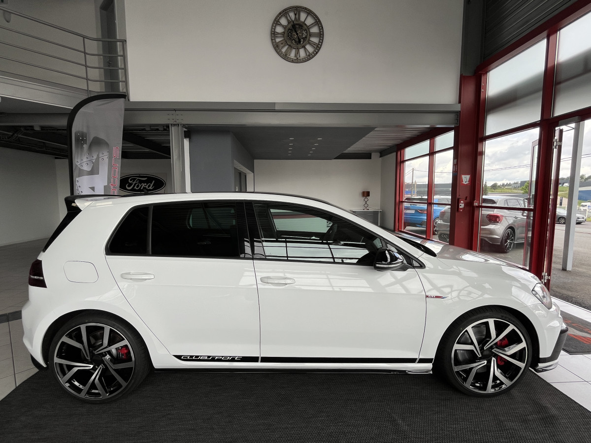 VOLKSWAGEN GOLF GTI CLUBSPORT 2,0 TSI 265 DSG6 GPS DMS REGULATEUR DRIVE SELECT SIEGES RECARO BI-XENON JANTES BRESCIA  EXCELLENT ETAT