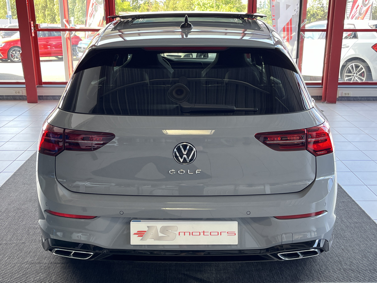 VOLKSWAGEN GOLF 8 2,0 TDI 150 FULL R-LINE TOIT PANORAMIQUE GPS CAMERA HARMAN/KARDON PARK ASSIST VIRTUAL COCKPIT  REGULATEUR LIMITEUR FULL LED APPLE CARPLAY ETAT NEUF