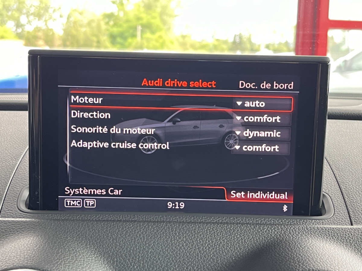 AUDI S3 SPORTBACK 2,0 TFSI 300 QUATTRO GPS  REGULATEUR ADAPTATIF  FEUX BI-XENON  DRIVE SELECT PARK PILOT JANTES ROTOR 19 EXCELLENT ETAT