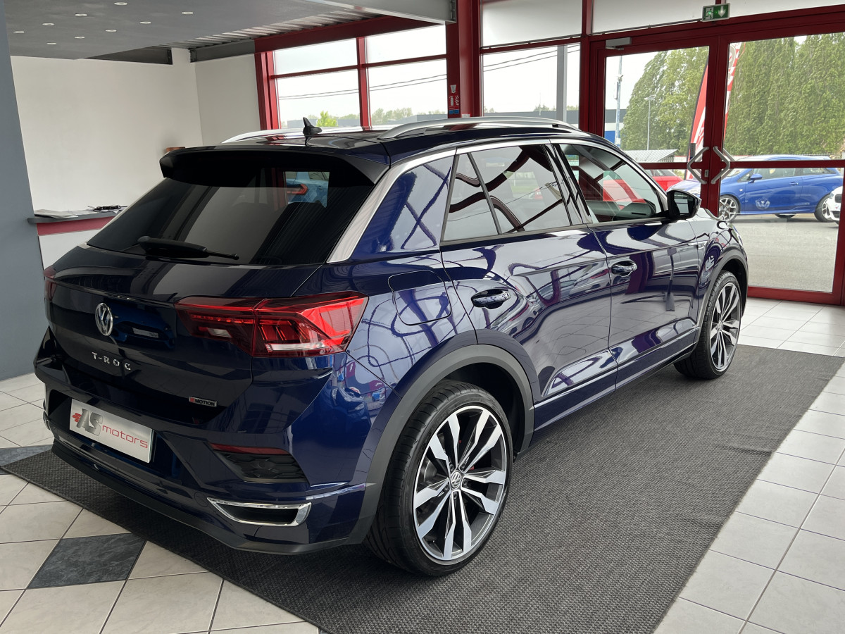 VOLKSWAGEN  T-ROC 2,0 TSI 190 R-LINE 4MOTION DSG7 GPS CAMERA KEYLESS REGULATEUR ADAPTATIF  FULL LED HIFI BEATS DRIVE SELECT VIRTUAL COCKPIT EXCELLENT ETAT