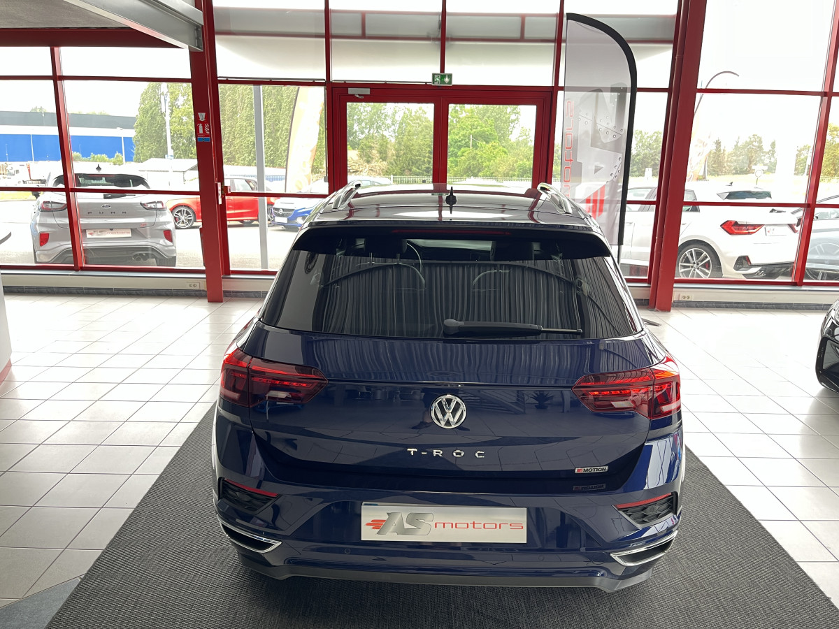 VOLKSWAGEN  T-ROC 2,0 TSI 190 R-LINE 4MOTION DSG7 GPS CAMERA KEYLESS REGULATEUR ADAPTATIF  FULL LED HIFI BEATS DRIVE SELECT VIRTUAL COCKPIT EXCELLENT ETAT