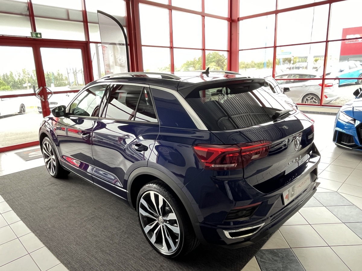 VOLKSWAGEN  T-ROC 2,0 TSI 190 R-LINE 4MOTION DSG7 GPS CAMERA KEYLESS REGULATEUR ADAPTATIF  FULL LED HIFI BEATS DRIVE SELECT VIRTUAL COCKPIT EXCELLENT ETAT