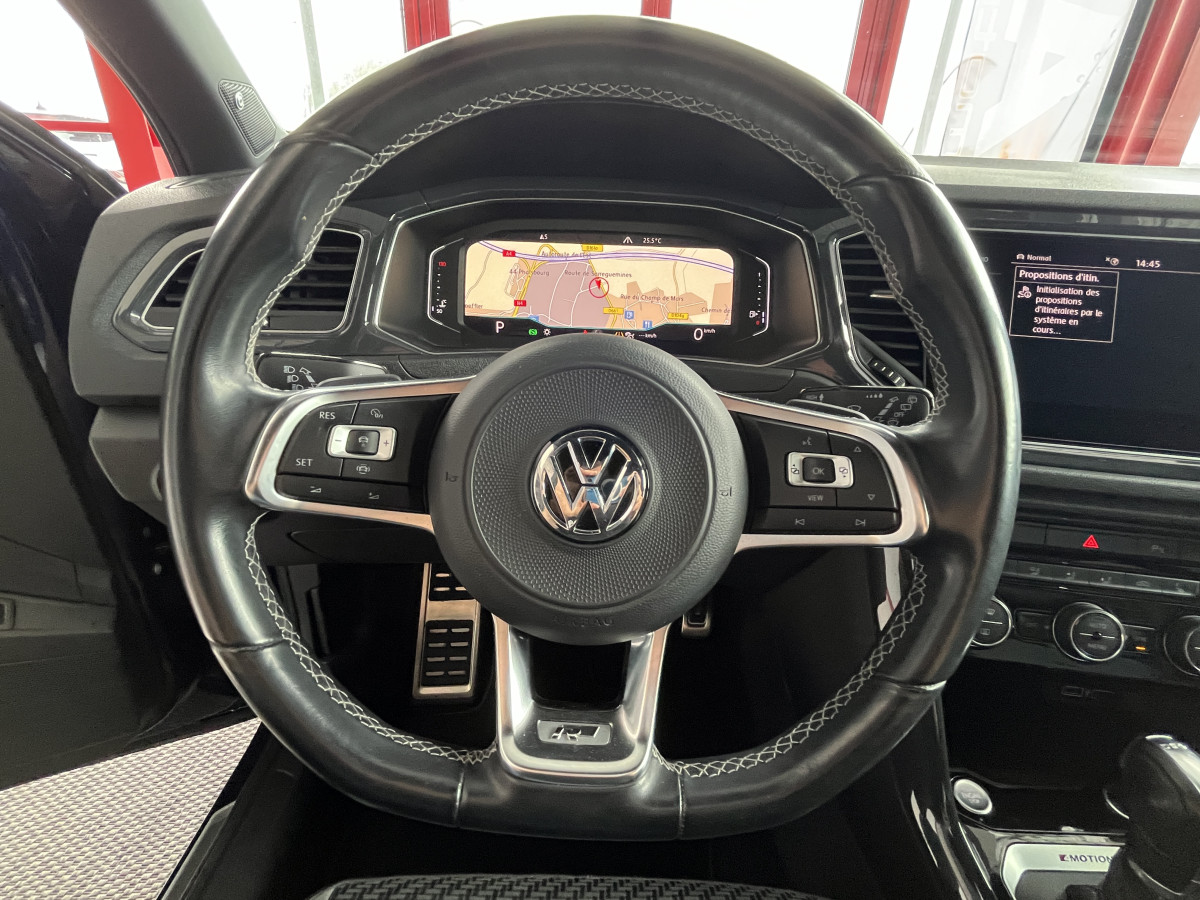 VOLKSWAGEN  T-ROC 2,0 TSI 190 R-LINE 4MOTION DSG7 GPS CAMERA KEYLESS REGULATEUR ADAPTATIF  FULL LED HIFI BEATS DRIVE SELECT VIRTUAL COCKPIT EXCELLENT ETAT