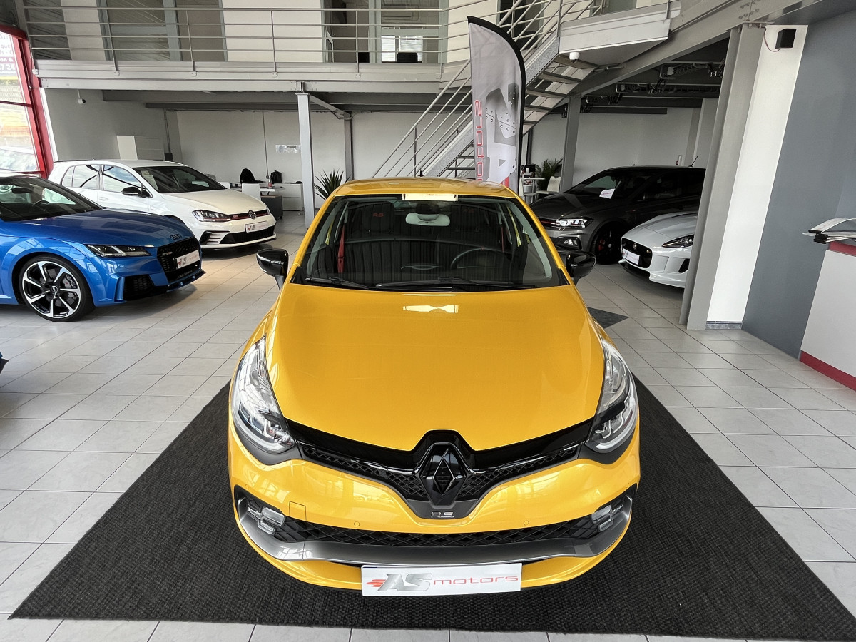 RENAULT CLIO RS TROPHY 1,6 220 EDC GPS CAMERA  KEYLESS FULL LED ECHAPPEMENT SUPERSPRINT  REGULATEUR BASS REFLEX  LIMITEUR RS MONITOR RS DRIVE ETAT COLLECTOR