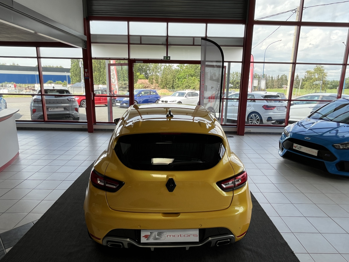 RENAULT CLIO RS TROPHY 1,6 220 EDC GPS CAMERA  KEYLESS FULL LED ECHAPPEMENT SUPERSPRINT  REGULATEUR BASS REFLEX  LIMITEUR RS MONITOR RS DRIVE ETAT COLLECTOR