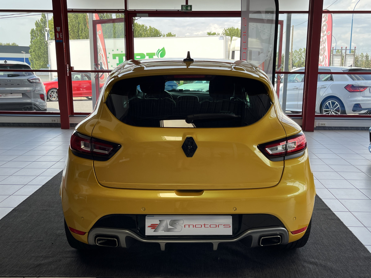 RENAULT CLIO RS TROPHY 1,6 220 EDC GPS CAMERA  KEYLESS FULL LED ECHAPPEMENT SUPERSPRINT  REGULATEUR BASS REFLEX  LIMITEUR RS MONITOR RS DRIVE ETAT COLLECTOR