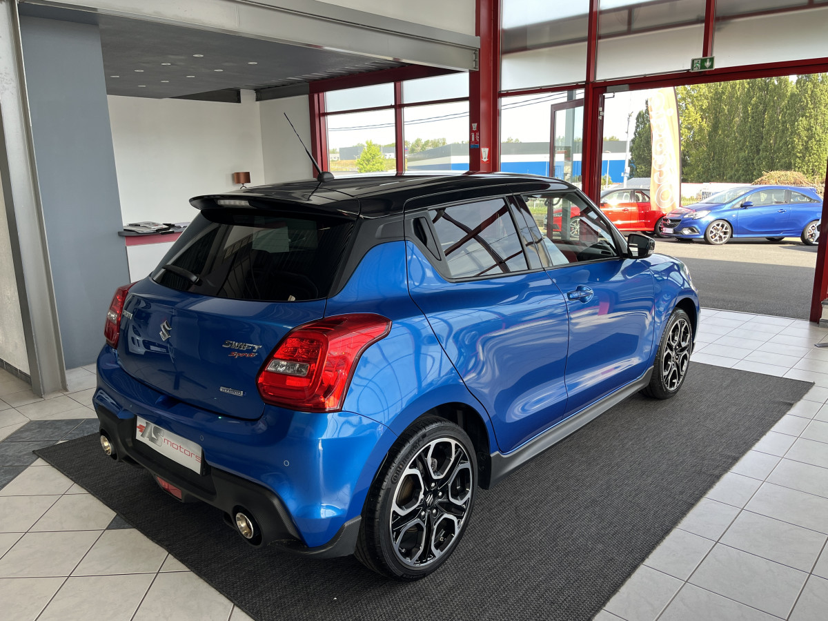 SUZUKI SWIFT SPORT 1,4 129 HYBRID. GPS CAMERA REGULATEUR LIMITEUR KEYLESS FULL LED CARPLAY EXCELLENT ETAT