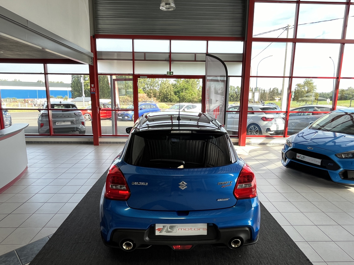 SUZUKI SWIFT SPORT 1,4 129 HYBRID. GPS CAMERA REGULATEUR LIMITEUR KEYLESS FULL LED CARPLAY EXCELLENT ETAT