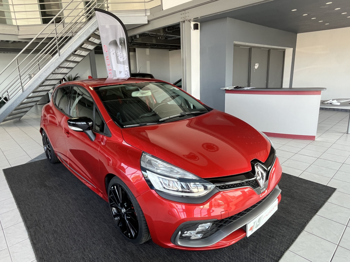 RENAULT CLIO RS TROPHY 1,6 220 EDC GPS KEYESS RS DRIVE RS MONITOR FEUX FULL LED BASS REFLEX ECHAPPEMENT AKRAPOVIC EXCELLENT ETAT