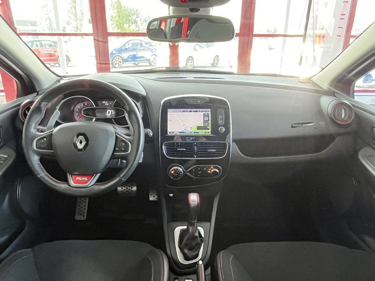 RENAULT CLIO RS TROPHY 1,6 220 EDC GPS KEYESS RS DRIVE RS MONITOR FEUX FULL LED BASS REFLEX ECHAPPEMENT AKRAPOVIC EXCELLENT ETAT