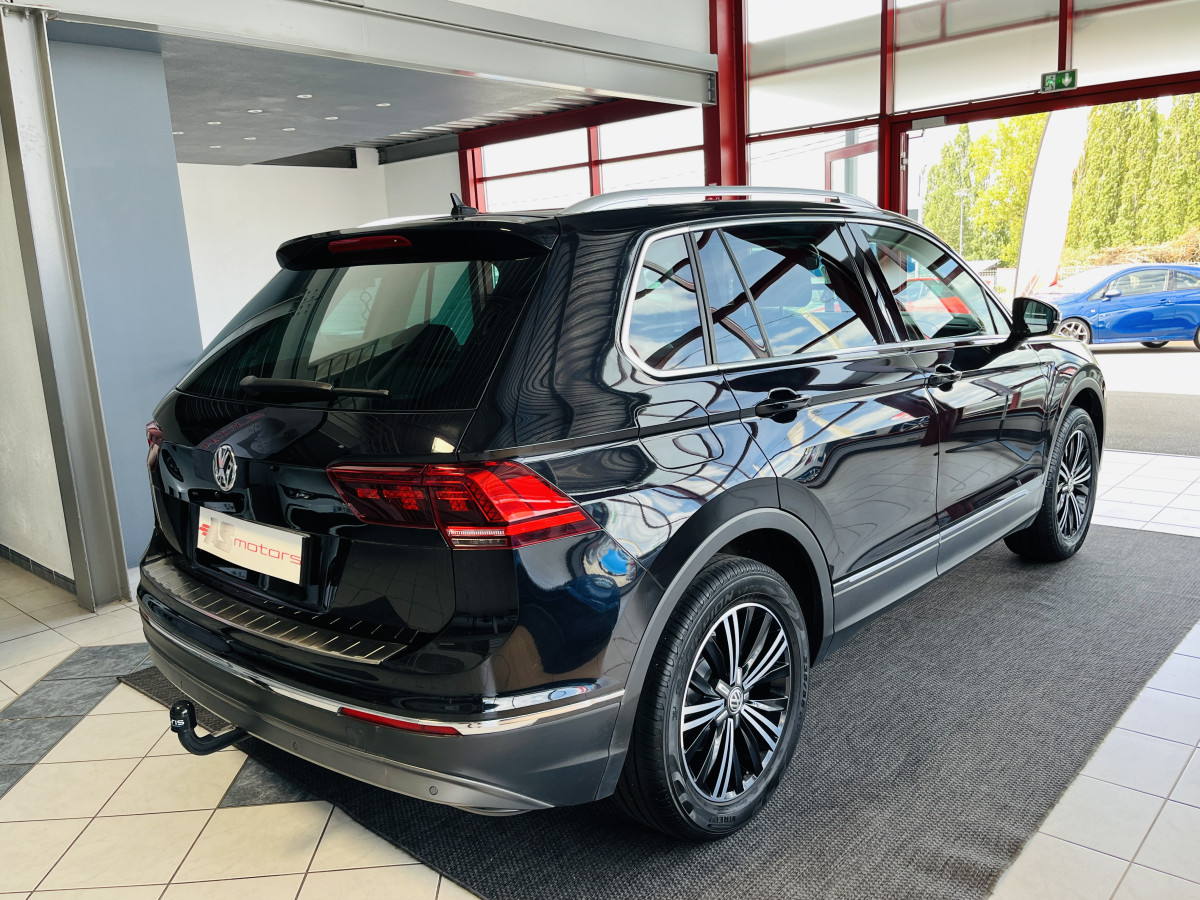 VOLKSWAGEN TIGUAN 2,0 190 DSG7 CARAT 4MOTION GPS CAMERA 360 ATTELAGE KEYLESS REGULATEUR ADAPTATIF VIRTUAL COKPIT FEUX FULL LED FULL CUIR EXCELLENT ETAT