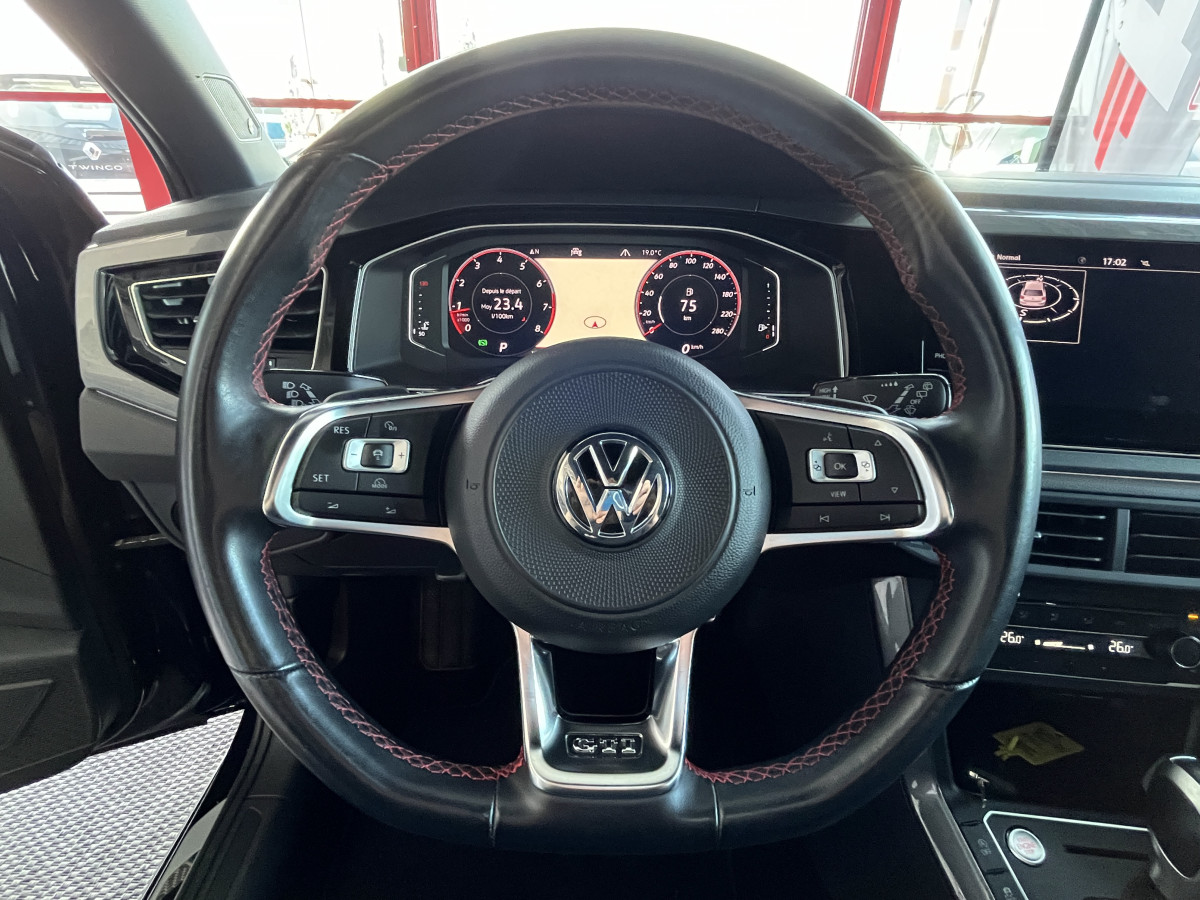 VOLKSWAGEN  POLO 2,0 TSI 200 DSG6 GPS CAMERA  ACC DMS PARK PILOT HIFI BEATS KEYLESS  APPLE CARPLAY DIGITAL COCKPIT JANTES BRESCIA FULL LED ETAT NEUF