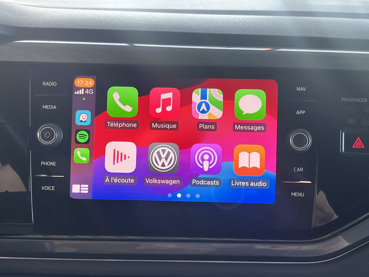 VOLKSWAGEN  POLO 2,0 TSI 200 DSG6 GPS CAMERA  ACC DMS PARK PILOT HIFI BEATS KEYLESS  APPLE CARPLAY DIGITAL COCKPIT JANTES BRESCIA FULL LED ETAT NEUF