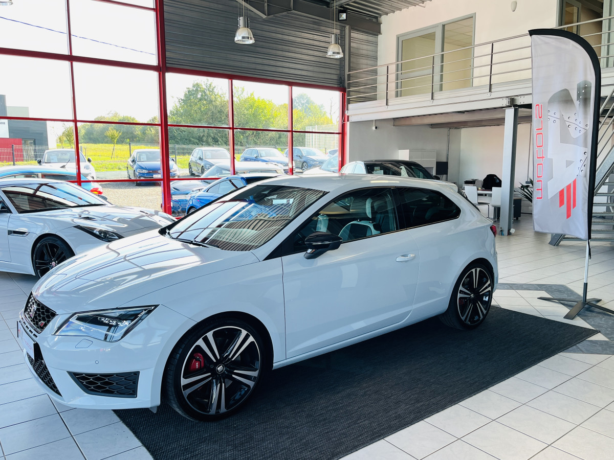 SEAT LEON SC 2,0 TSI CUPRA 290 DSG6 GPS FULL LED REGULATEUR DCC SEAT SOUND BLUETOOTH PARK ASSIST EXCELLENT ETAT