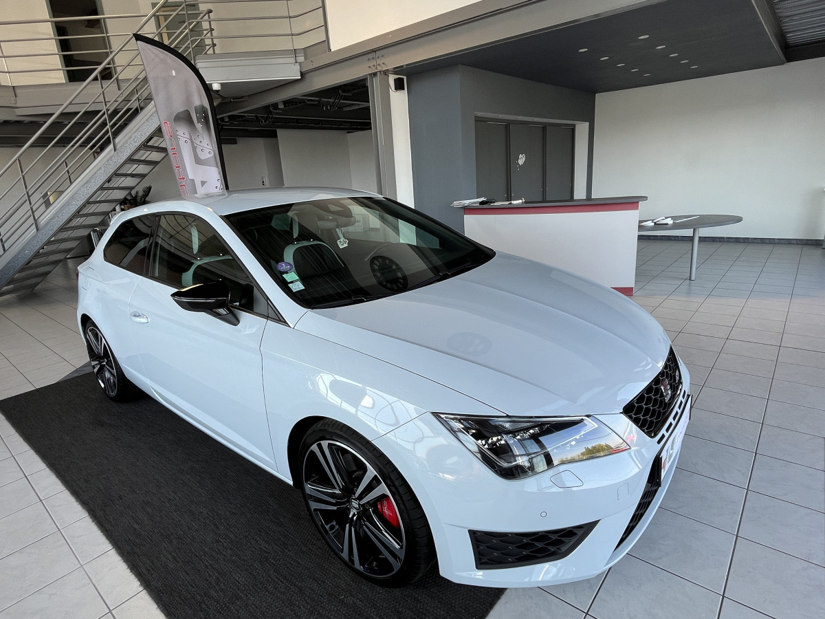 SEAT LEON SC 2,0 TSI CUPRA 290 DSG6 GPS FULL LED REGULATEUR DCC SEAT SOUND BLUETOOTH PARK ASSIST EXCELLENT ETAT