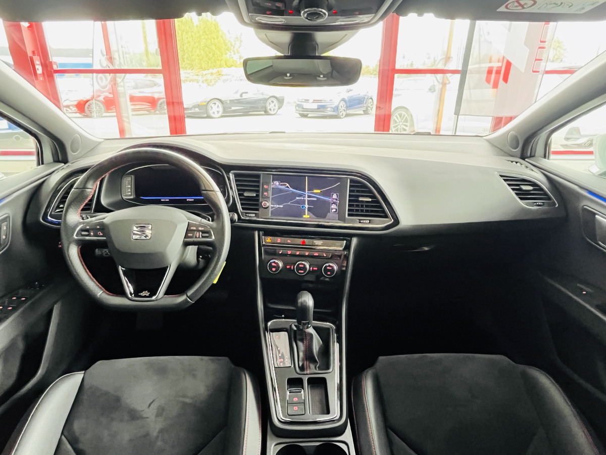 SEAT LEON FR 1,5 TSI 150 DSG7 TOIT PANORAMIQUE OUVRANT GPS VIRTUAL COCKPIT PARK ASSIST  APPLE CARPLAY REGULATEUR ADAPTATIF FULL LED DRIVE SELECT EXCELLENT ETAT