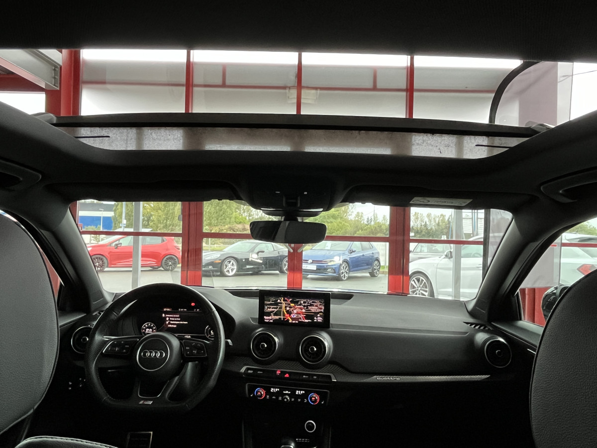 AUDI SQ2 50 TFSI 300 QUATTRO S-TRONIC 7 TOIT PANORAMIQUE ATTELAGE GPS CAMERA KEYLESS FEUX FULL LED REGULATEUR ADAPTATIF VIRTUAL COCKPIT APPLE CARPLAY HIFI B&O