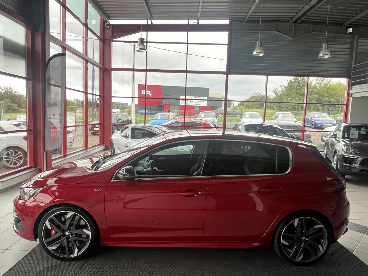 PEUGEOT 308 GTI 1,6 263 GPS CAMERA APPLE CARPLAY REGULATEUR LIMITEUR PARK ASSIST KEYLESS RECARO  FULL LED EXCELLENT ETAT