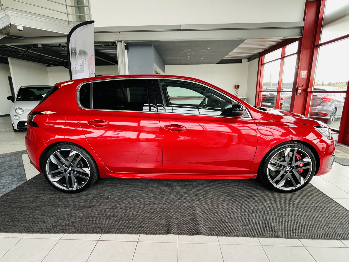 PEUGEOT 308 GTI 1,6 263 GPS CAMERA APPLE CARPLAY REGULATEUR LIMITEUR PARK ASSIST KEYLESS RECARO  FULL LED EXCELLENT ETAT