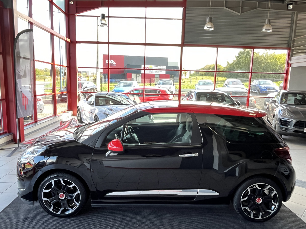 CITROEN DS3 1,6 HDI 115 TYPE SPORT CHIC GPS REGULATEUR LIMITEUR PARK PILOT BLUETOOTH HIFI SYSTEM TRES BON ETAT