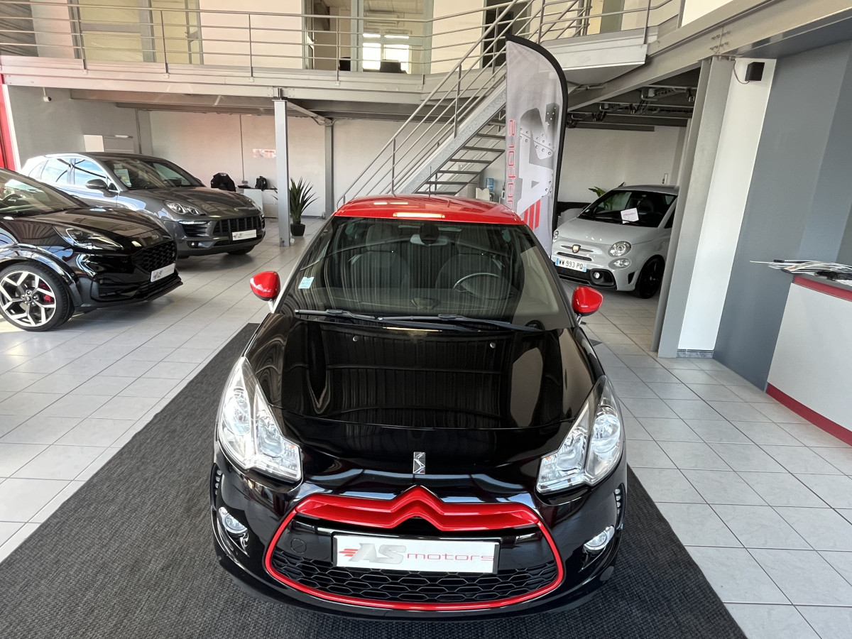 CITROEN DS3 1,6 HDI 115 TYPE SPORT CHIC GPS REGULATEUR LIMITEUR PARK PILOT BLUETOOTH HIFI SYSTEM TRES BON ETAT