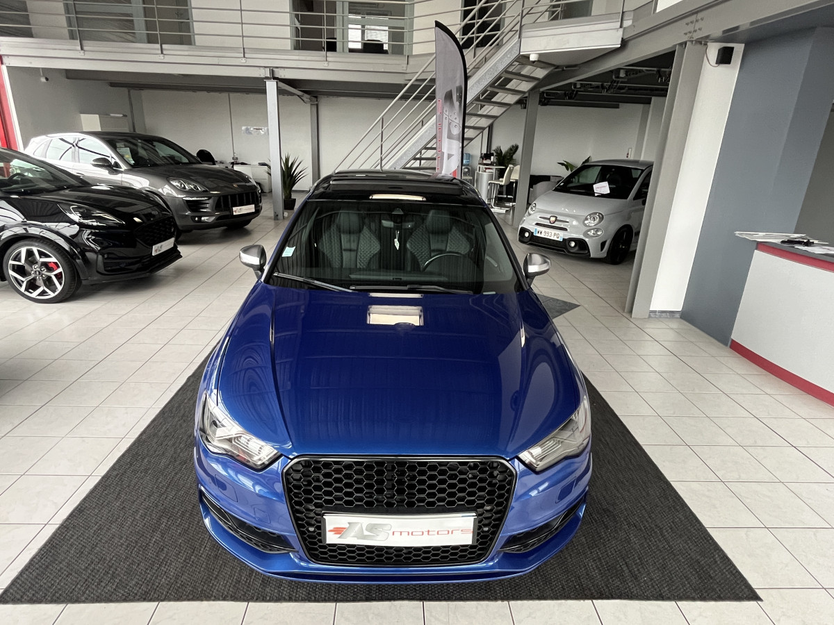 AUDI S3 SPORTBACK 2,0 TSI 300 S-TRONIC6 QUATTRO TOIT PANORAMIQUE GPS REGULATEUR ADAPTATIF SIEGES RS HIFI B&O FULL LED KEYLESS ROTOR 19 DRIVE SELECT EXCELLENT ETAT