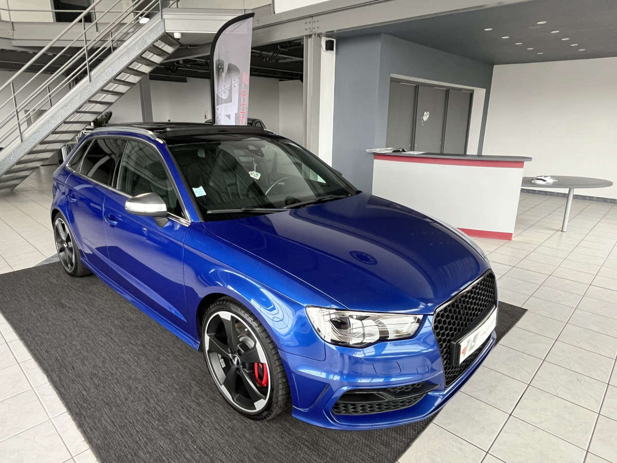 AUDI S3 SPORTBACK 2,0 TSI 300 S-TRONIC6 QUATTRO TOIT PANORAMIQUE GPS REGULATEUR ADAPTATIF SIEGES RS HIFI B&O FULL LED KEYLESS ROTOR 19 DRIVE SELECT EXCELLENT ETAT