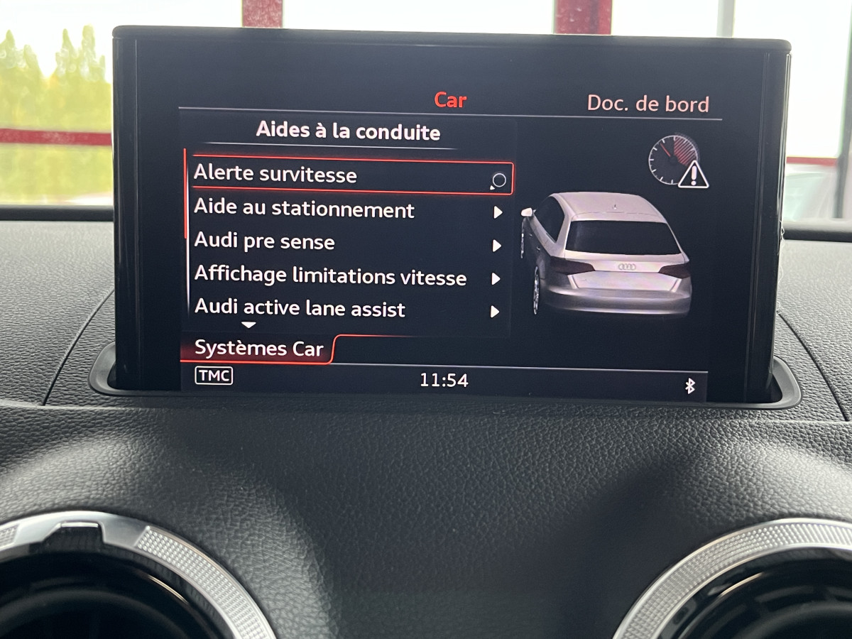 AUDI S3 SPORTBACK 2,0 TSI 300 S-TRONIC6 QUATTRO TOIT PANORAMIQUE GPS REGULATEUR ADAPTATIF SIEGES RS HIFI B&O FULL LED KEYLESS ROTOR 19 DRIVE SELECT EXCELLENT ETAT