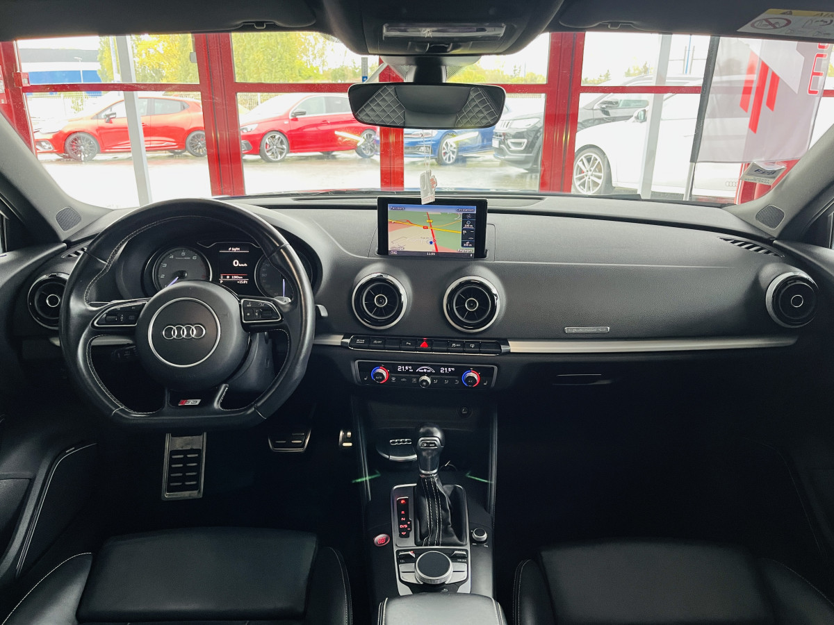 AUDI S3 SPORTBACK 2,0 TSI 300 S-TRONIC6 QUATTRO TOIT PANORAMIQUE GPS REGULATEUR ADAPTATIF SIEGES RS HIFI B&O FULL LED KEYLESS ROTOR 19 DRIVE SELECT EXCELLENT ETAT