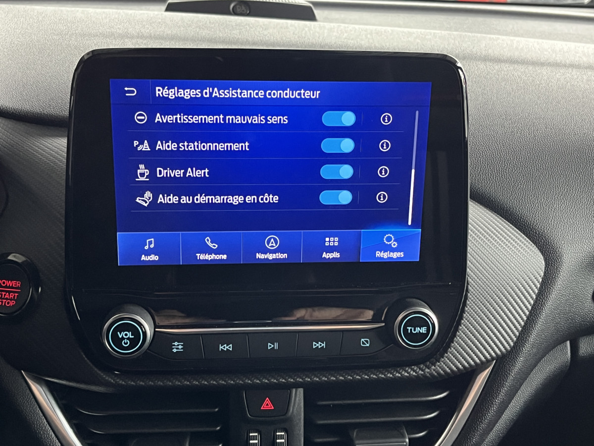 FORD FIESTA ST 1,5 200 PACK PERFORMANCE  GPS CAMERA  APPLE CARPLAY RECARO FULL LED BLUETOOTH HIFI B&O REGULATEUR LIMTEUR  KEYLESS EXCELLENT ETAT