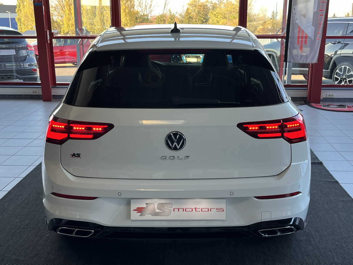 VOLKSWAGEN GOLF 8 2,0 TDI 150 DSG7 FULL R-LINE GPS CAMERA ATTELEAGE  REGULATEUR LIMITEUR FULL LED APPLE CARPLAY KEYLESS  EXCELLENT ETAT