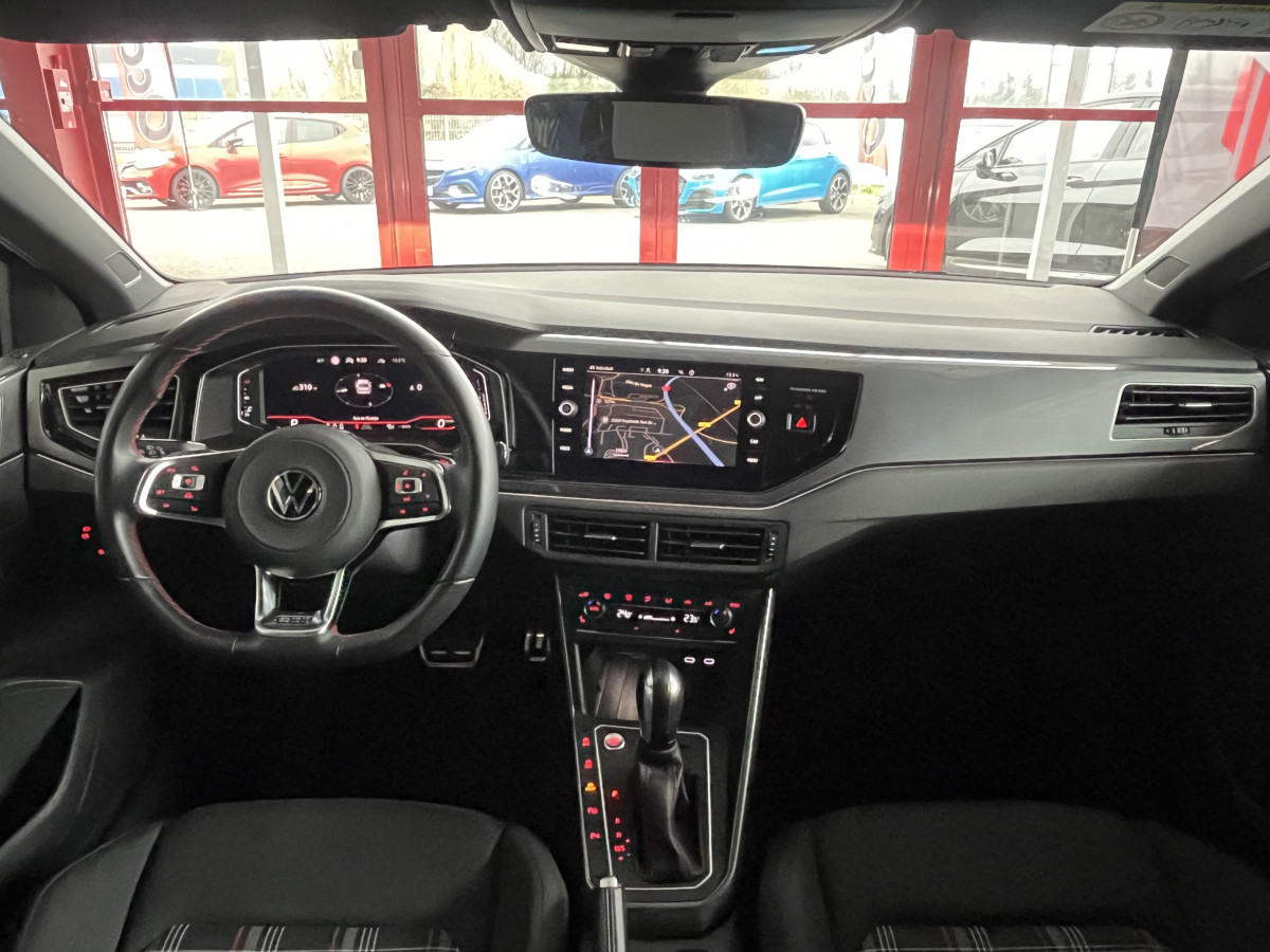 VOLKSWAGEN  POLO 2,0 TSI 200 DSG6 TOIT PANORAMIQUE  GPS CAMERA ACC DMS KEYLESS PARK PILOT  APPLE CARPLAY DIGITAL COCKPIT JANTES BRESCIA FULL LED ETAT NEUF