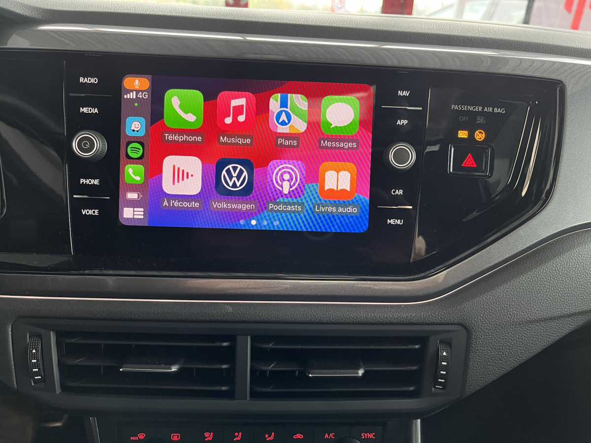 VOLKSWAGEN  POLO 2,0 TSI 200 DSG6 TOIT PANORAMIQUE  GPS CAMERA ACC DMS KEYLESS PARK PILOT  APPLE CARPLAY DIGITAL COCKPIT JANTES BRESCIA FULL LED ETAT NEUF