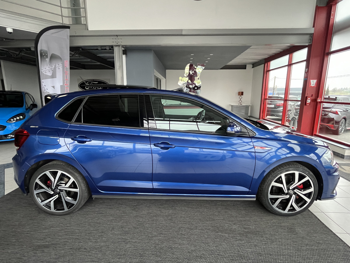 VOLKSWAGEN  POLO 2,0 TSI 200 DSG6 TOIT PANORAMIQUE  GPS CAMERA ACC DMS KEYLESS PARK PILOT  APPLE CARPLAY DIGITAL COCKPIT JANTES BRESCIA FULL LED ETAT NEUF