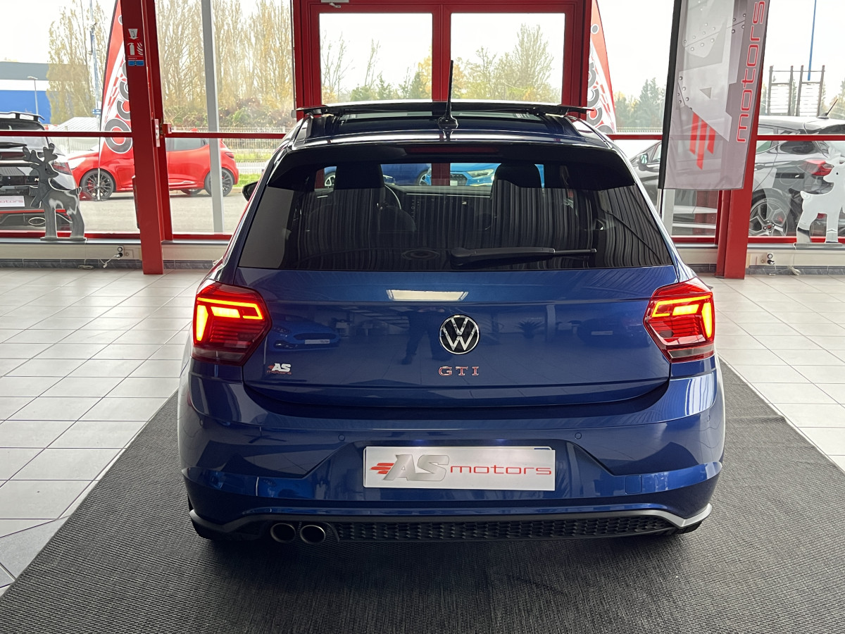 VOLKSWAGEN  POLO 2,0 TSI 200 DSG6 TOIT PANORAMIQUE  GPS CAMERA ACC DMS KEYLESS PARK PILOT  APPLE CARPLAY DIGITAL COCKPIT JANTES BRESCIA FULL LED ETAT NEUF