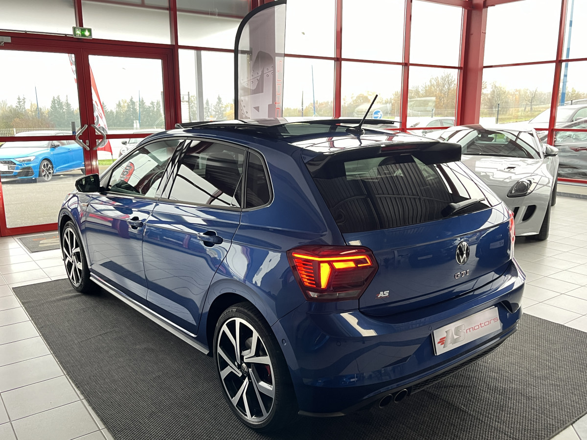 VOLKSWAGEN  POLO 2,0 TSI 200 DSG6 TOIT PANORAMIQUE  GPS CAMERA ACC DMS KEYLESS PARK PILOT  APPLE CARPLAY DIGITAL COCKPIT JANTES BRESCIA FULL LED ETAT NEUF